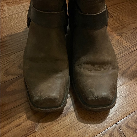 Frye Dark Brown Leather harness boot - Picture 4 of 8